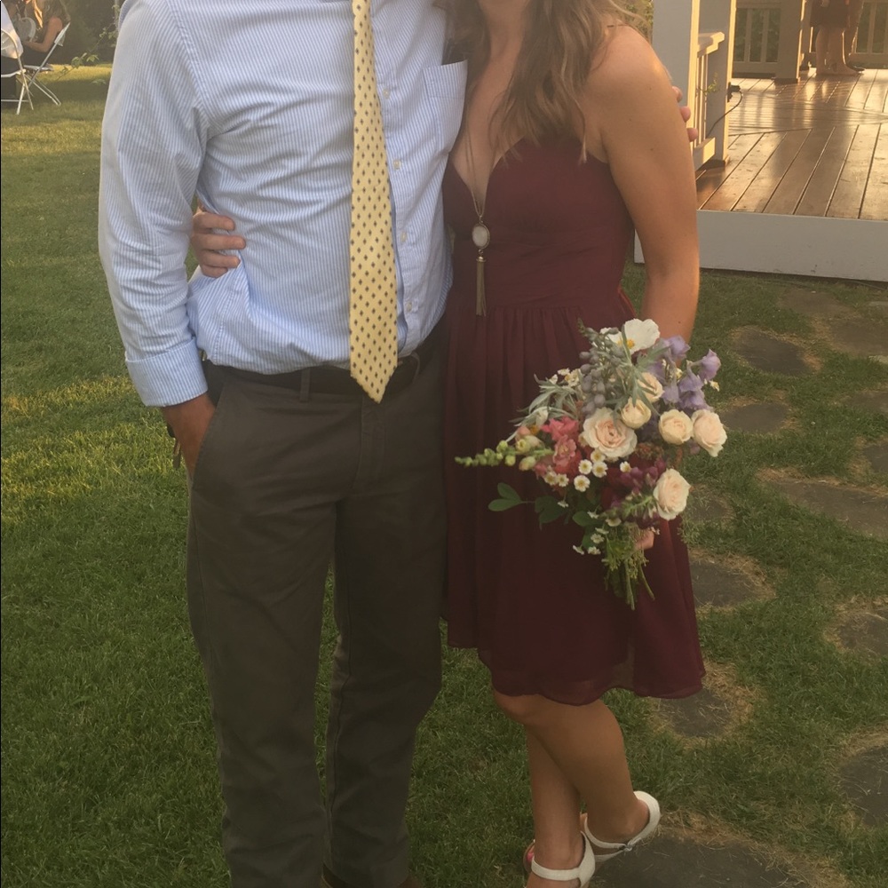 David’s Bridal Bridesmaid Dress